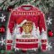 Dijon FCO Ugly Christmas Sweater Santa Hat Logo Trending Christmas Gift For Fans - Dijon FCO Ugly Christmas Sweater_3