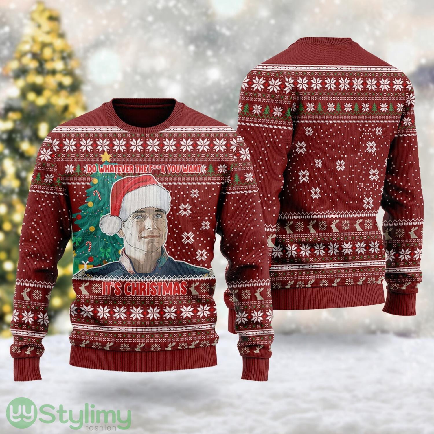 Do Whatever The Fck You Want Quotes 3D All Over Printed Ugly Christmas Sweater Gift For Men And Women 2 Do Whatever The Fck You Want Quotes 3D All Over Printed Ugly Christmas Sweater Gift For Men And Women Product Photo 1