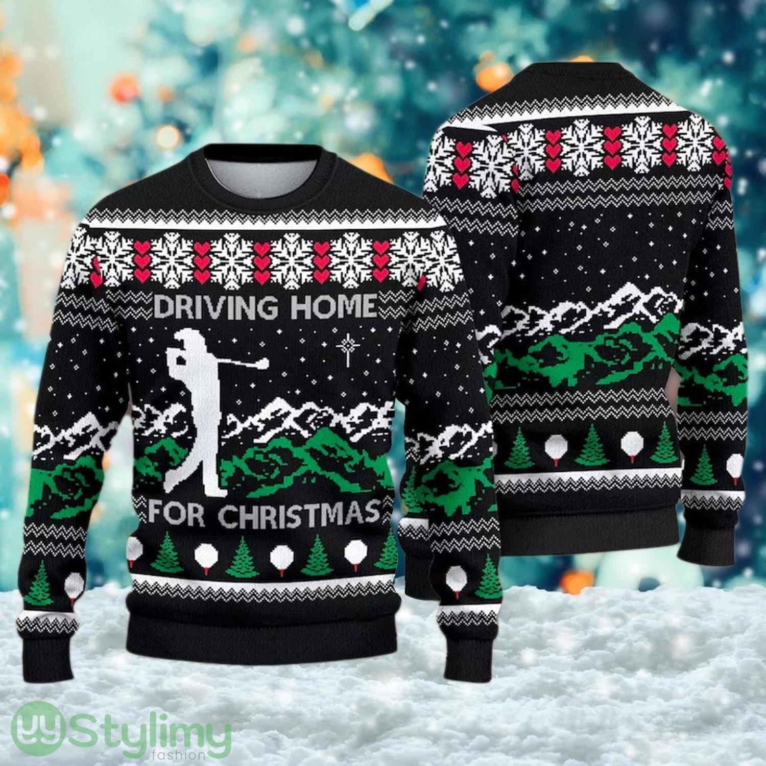 Driving Home For Christmas 3D All Over Printed Ugly Christmas Sweater Gift For Men And Women 2 Driving Home For Christmas 3D All Over Printed Ugly Christmas Sweater Gift For Men And Women Product Photo 1