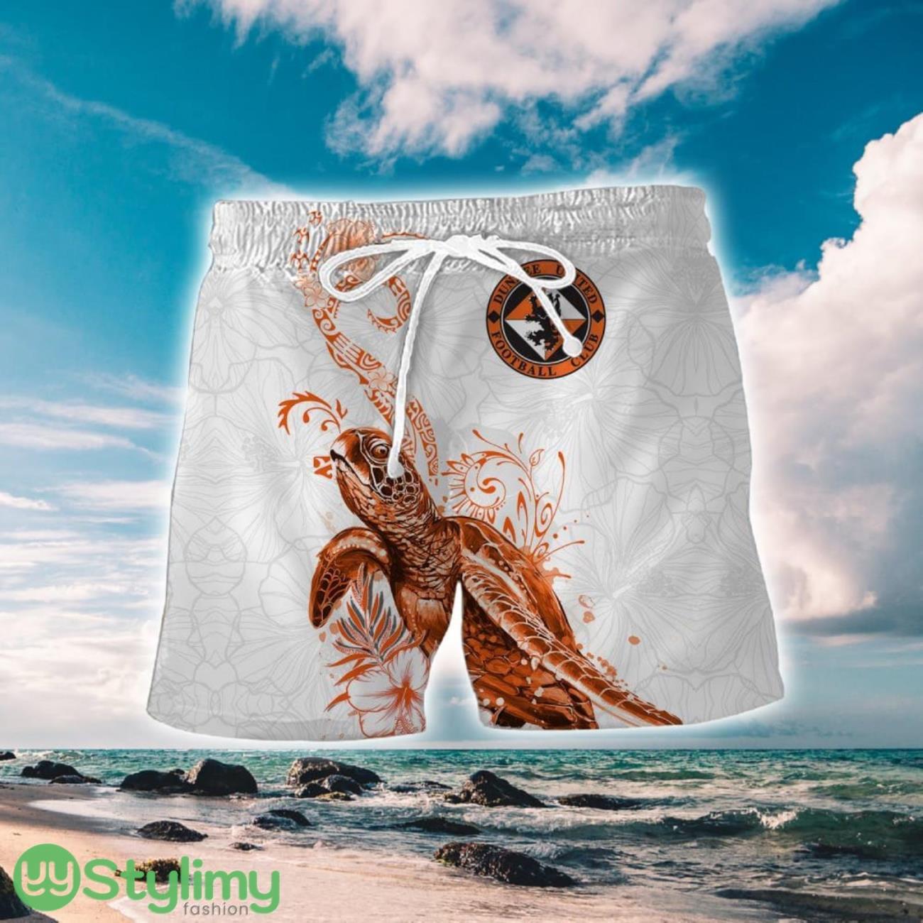 Dundee United F.C Combo Hawaiian Shirt And Shorts Summer Gift For Beach Lover 2 Dundee United F.C Combo Hawaiian Shirt And Shorts Summer Gift For Beach Lover Product Photo 2