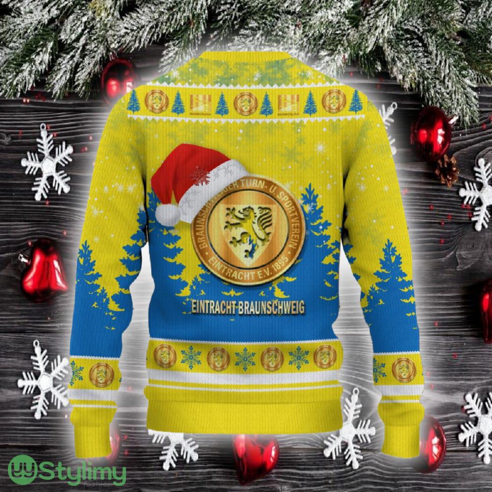 Eintracht Braunschweig Ugly Christmas Sweater Santa Hat Logo Trending Christmas Gift For Fans 2 Eintracht Braunschweig Ugly Christmas Sweater Santa Hat Logo Trending Christmas Gift For Fans - Eintracht Braunschweig Ugly Christmas Sweater_3