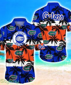 Florida Gators Tropical Palm Tree Trending Summer Aloha Hawaiian Shirt Product Photo 1