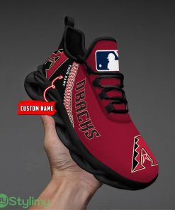 For Fans MLB Arizona Diamondbacks Personalized Name Max Soul Sneakers Product Photo 1