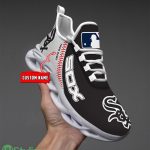 For Fans MLB Chicago White Sox Personalized Name Max Soul Sneakers Product Photo 3