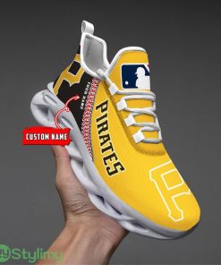 For Fans MLB Pittsburgh Pirates Personalized Name Max Soul Sneakers Product Photo 1
