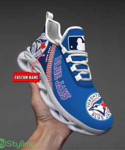 For Fans MLB Toronto Blue Jays Personalized Name Max Soul Sneakers Product Photo 1