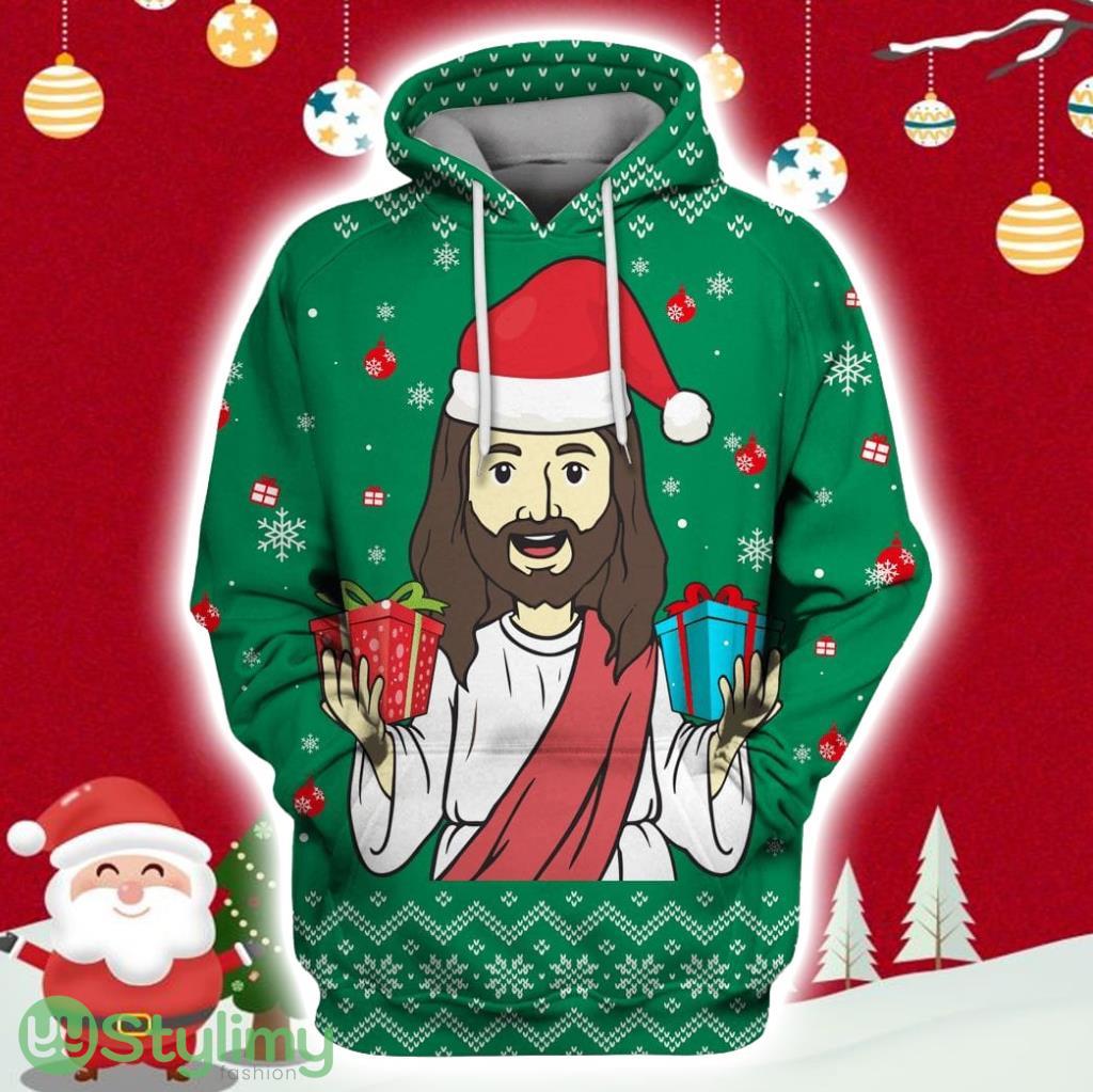 God Bless Us On Christmas Custom Hoodie 3D All Over Print 6 God Bless Us On Christmas Custom Hoodie 3D All Over Print Product Photo 1