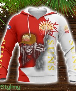 Gold Coast Suns 3D Hoodie Winter Gift Sport Fans Hoodie Unisex All Over Printed Hoodie Product Photo 1