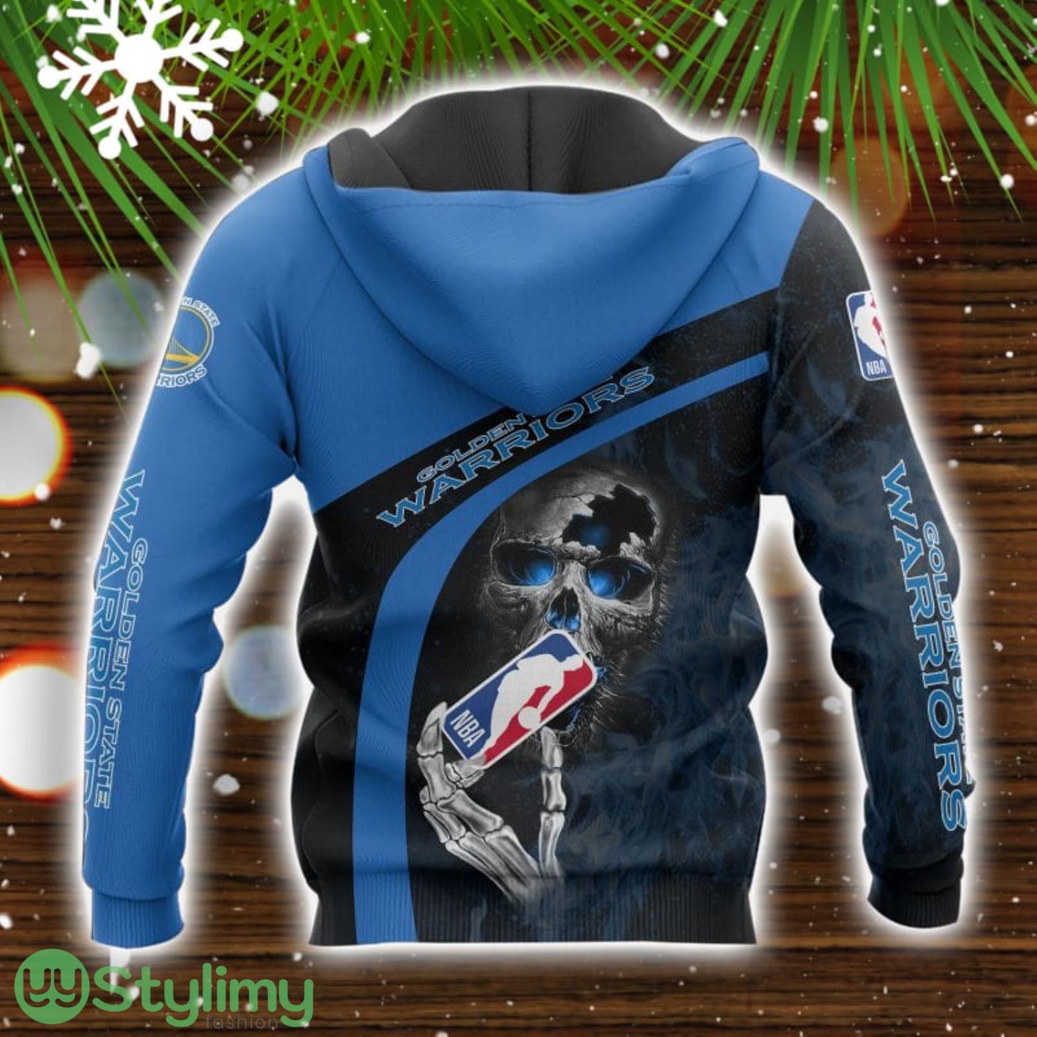 Golden State Warriors Skull 3D All Over printed Hoodie For Men And Women 2 Golden State Warriors Skull 3D All Over printed Hoodie For Men And Women Product Photo 2