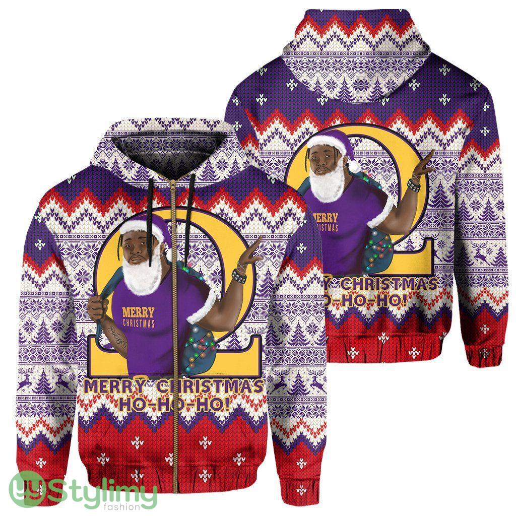 Greek Life - Christmas Omega Psi Phi Man Zip Hoodie 3D All Over Print 6 Greek Life - Christmas Omega Psi Phi Man Zip Hoodie 3D All Over Print Product Photo 1