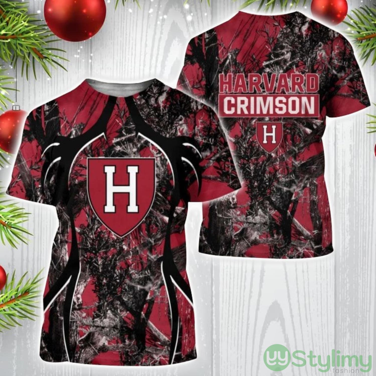 Harvard Crimson 3D T-Shirt Camo Hunting Perfect Gift For Fans 1 Harvard Crimson 3D T-Shirt Camo Hunting Perfect Gift For Fans Product Photo 1