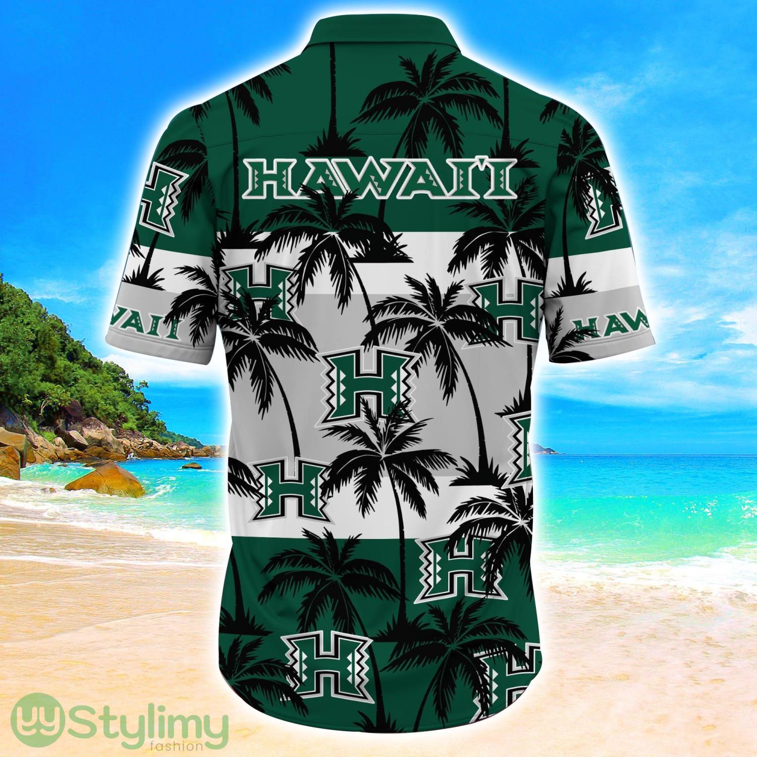 Hawaii Rainbow Warriors Tropical Palm Tree Trending Summer Aloha Hawaiian Shirt 3 Hawaii Rainbow Warriors Tropical Palm Tree Trending Summer Aloha Hawaiian Shirt Product Photo 3