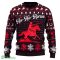 Ho Ho Horse Mounted Shooting Knitted Sweater Gift Fans For Men And Women Christmas - Ho-Ho-Horse Mounted Shooting Sweater_6