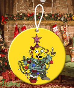 Homer Simpson Abraham Christmas Ornaments Product Photo 1
