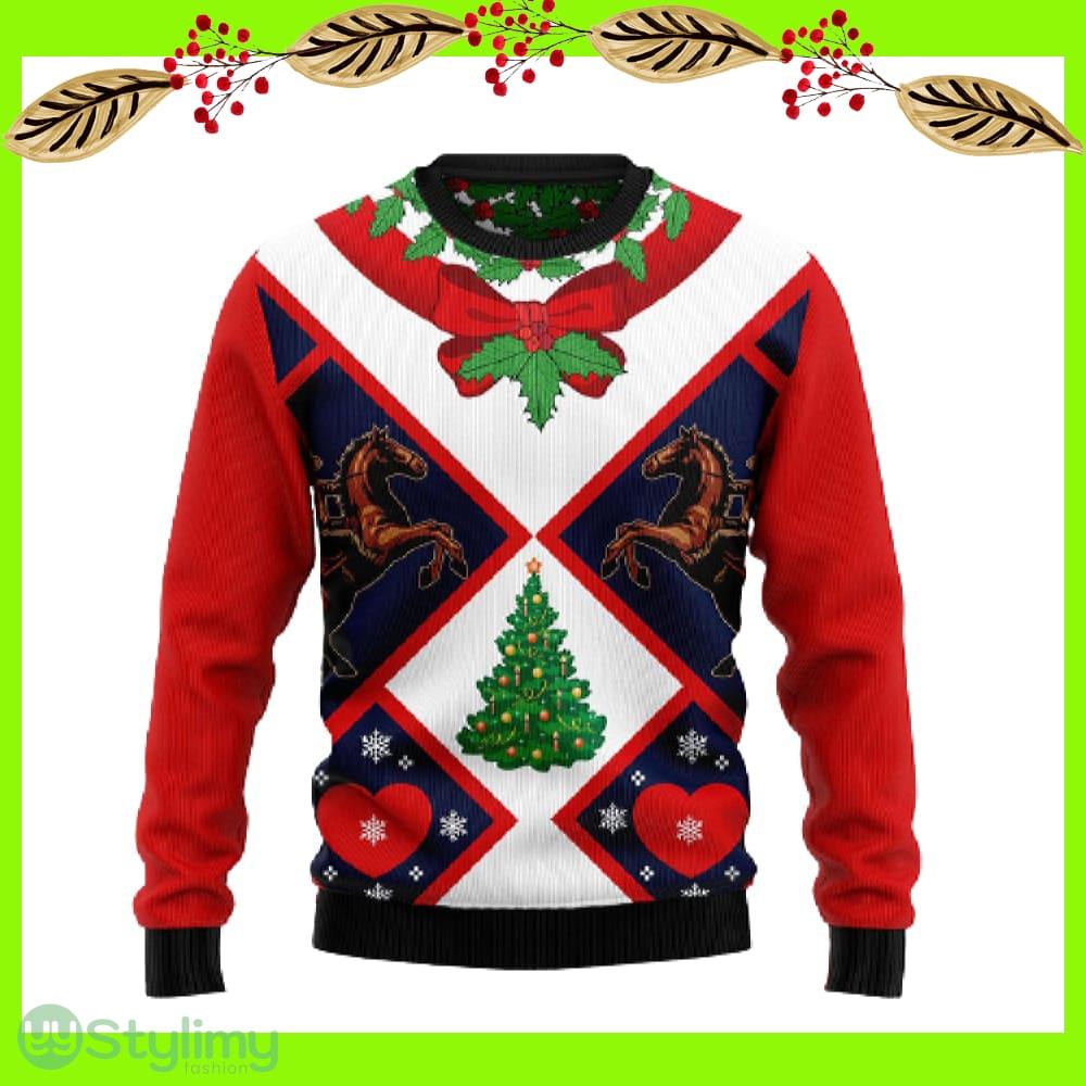 Horse Xmas Funny Ugly Christmas Sweater Hot AOP Gift For Men And Women 3 Horse Xmas Funny Ugly Christmas Sweater Hot AOP Gift For Men And Women - Horse Xmas Funny Ugly Christmas Sweater Hot AOP Gift For Men And Women