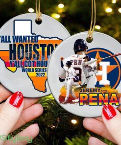 Houston Astros World Series Ornament Decoration Product Photo 1