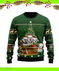 Husky Group Xmas Ugly Christmas Sweater Hot AOP Gift For Men And Women - Husky Group Xmas Ugly Christmas Sweater Hot AOP Gift For Men And Women