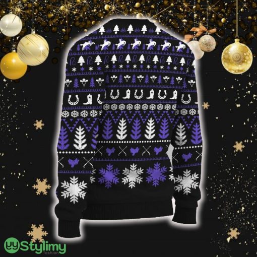 Hyaaaa Calf Roping Funny Ugly Christmas 3D New Gift Holidays