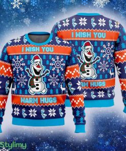 I Wish You Warm Hugs Ugly Christmas Sweater Snowman Santa Hat Gift For Men Women Winter - I Wish You Warm Hugs Ugly Christmas Sweater Snowman Santa Hat Gift For Men Women Winter