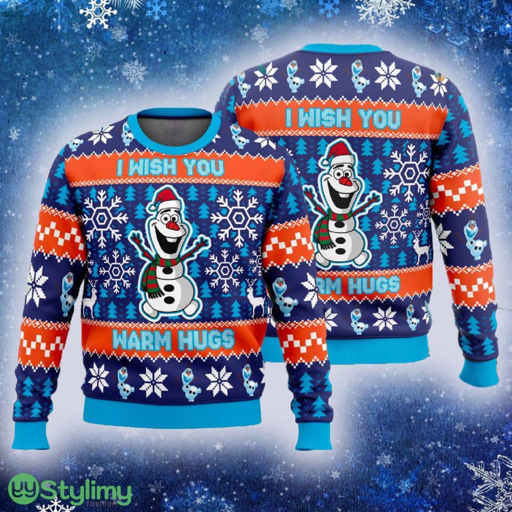 I Wish You Warm Hugs Ugly Christmas Sweater Snowman Santa Hat Gift For Men Women Winter 2 I Wish You Warm Hugs Ugly Christmas Sweater Snowman Santa Hat Gift For Men Women Winter - I Wish You Warm Hugs Ugly Christmas Sweater Snowman Santa Hat Gift For Men Women Winter