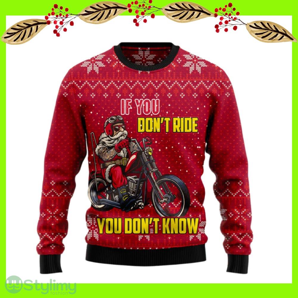 If You Don't Ride You Don't Know Ugly Christmas Sweater Hot AOP Gift For Men And Women 3 if you dont ride you dont know ugly christmas sweater hot aop gift for men and women