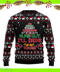 I'll Drink The Red Ugly Christmas Sweater Hot AOP Gift For Men And Women - I'll Drink The Red Ugly Christmas Sweater Hot AOP Gift For Men And Women