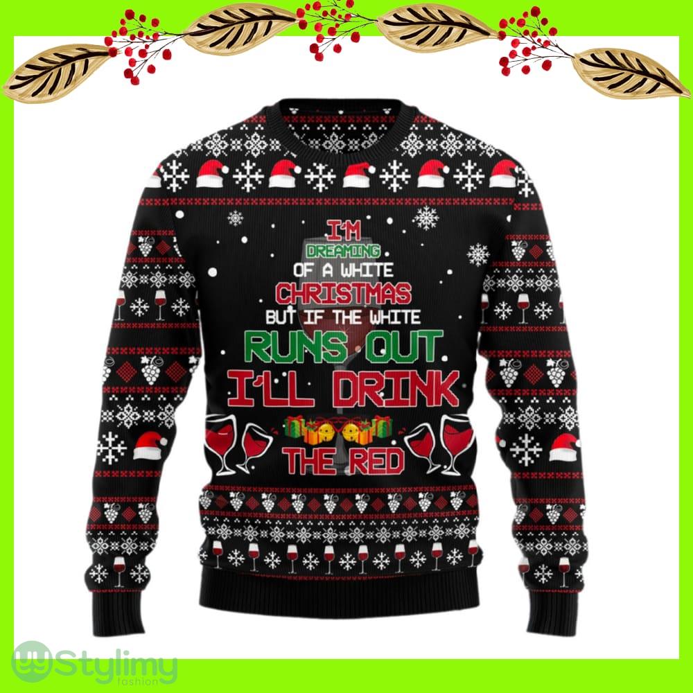 I'll Drink The Red Ugly Christmas Sweater Hot AOP Gift For Men And Women 3 ill drink the red ugly christmas sweater hot aop gift for men and women