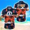 Illinois Fighting Illini Tropical Palm Tree Trending Summer Aloha Hawaiian Shirt Product Photo 2