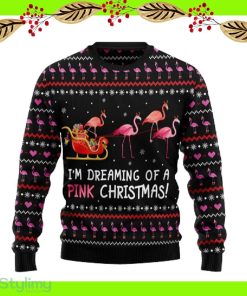 I'm dreaming of a Pink Christmas Ugly Christmas Sweater Hot AOP Gift For Men And Women - I'm dreaming of a Pink Christmas Ugly Christmas Sweater Hot AOP Gift For Men And Women