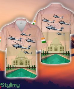 Indian Air Force AH-64 Apache, Happy Independence Day India 3D Hawaiian Shirt Summer Time Holiday Gift For Men And Women Product Photo 1