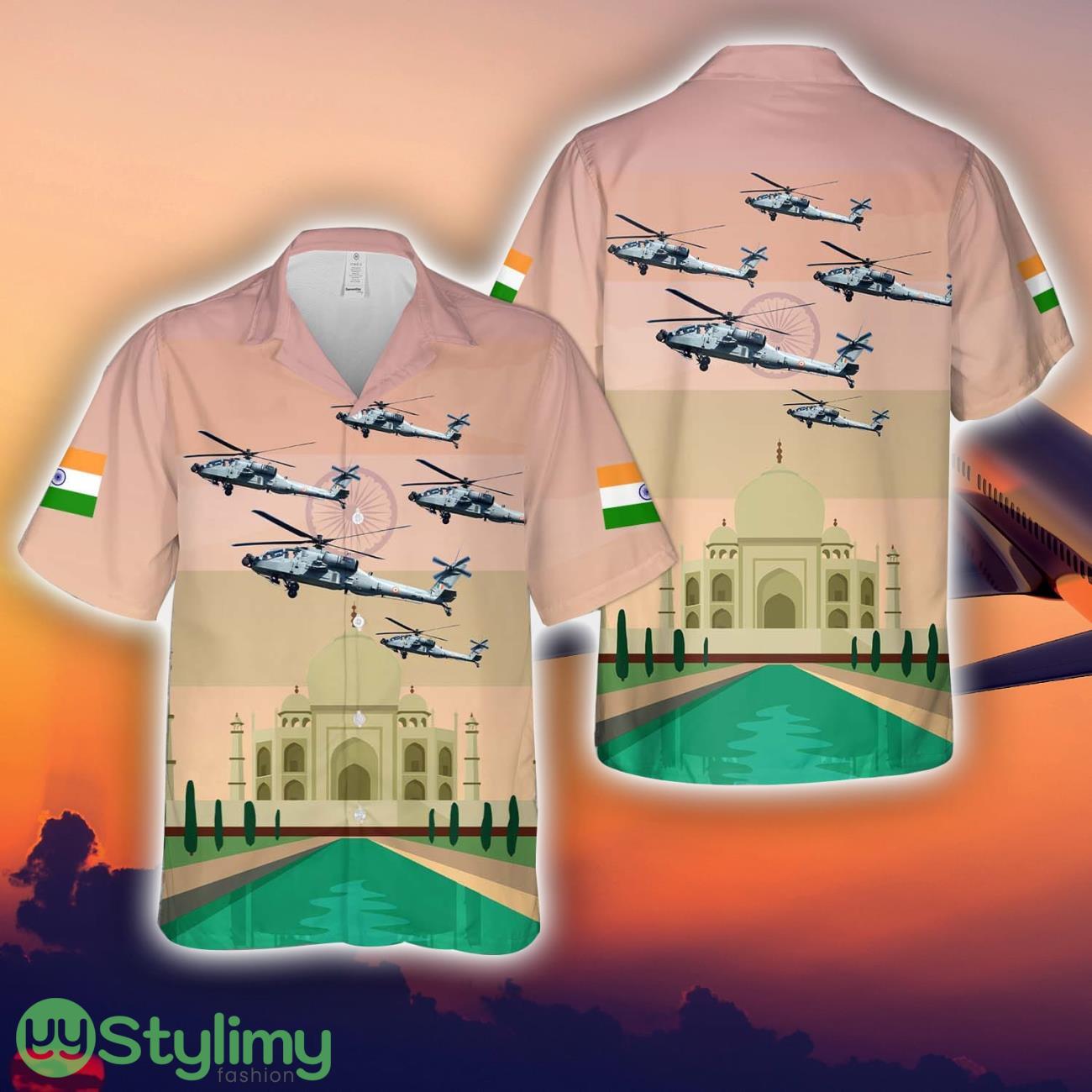 Indian Air Force AH-64 Apache, Happy Independence Day India 3D Hawaiian Shirt Summer Time Holiday Gift For Men And Women 2 Indian Air Force AH-64 Apache, Happy Independence Day India 3D Hawaiian Shirt Summer Time Holiday Gift For Men And Women Product Photo 1