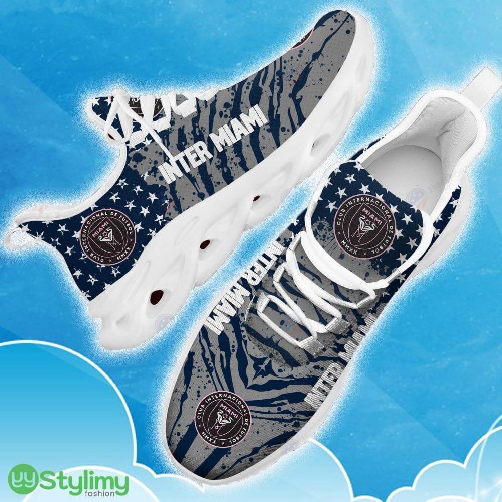 Inter Miami Navy New Chunky Shoes Camo Logo Printed For Men And Women Gift Fans Max Soul Sneakers 4 Inter Miami Navy New Chunky Shoes Camo Logo Printed For Men And Women Gift Fans Max Soul Sneakers - Inter Miami Clunky Sneakers Photo 12