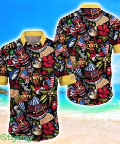 Iowa State Cyclones NCAA2 Flower Hawaii Shirt Aloha Funny Pattern Summer Shirts Product Photo 1