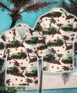 Irish Army FV101 Scorpion CVR(T) 3D Hawaiian Shirt Summer Time Holiday Gift For Men And Women Product Photo 1