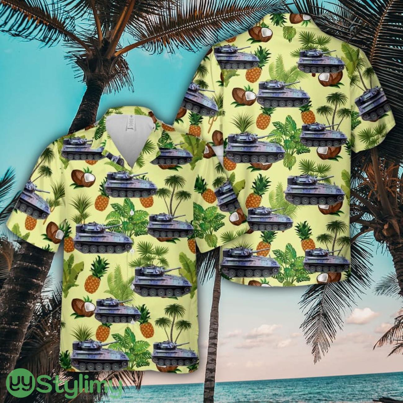 Irish Army Scorpion CVR(T) 3D Hawaiian Shirt Summer Time Holiday Gift For Men And Women 2 Irish Army Scorpion CVR(T) 3D Hawaiian Shirt Summer Time Holiday Gift For Men And Women Product Photo 1