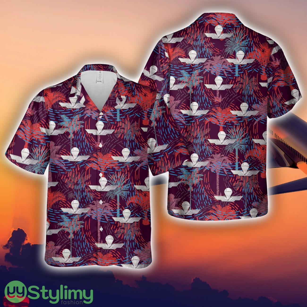 Italian Armed Forces Parachutist Foreign Jump Wings 3D Hawaiian Shirt Summer Time Holiday Gift For Men And Women 2 Italian Armed Forces Parachutist Foreign Jump Wings 3D Hawaiian Shirt Summer Time Holiday Gift For Men And Women Product Photo 1