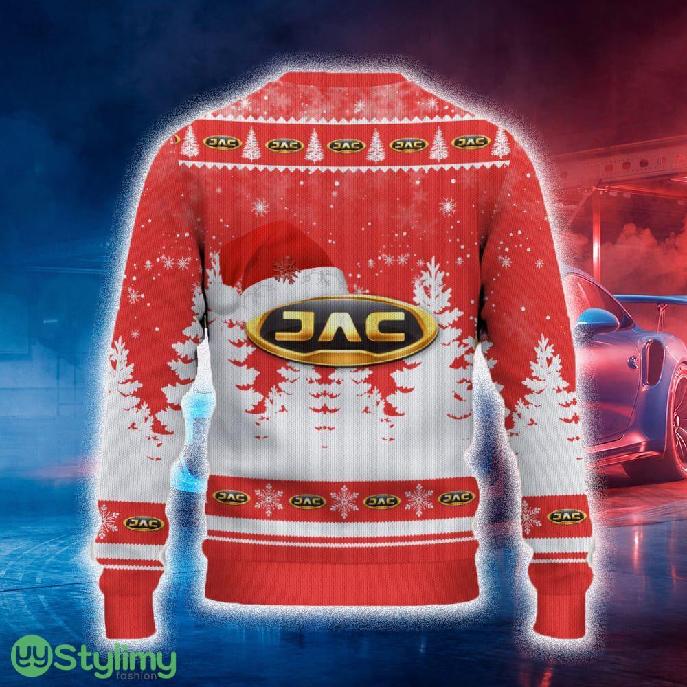 JAC Ugly Christmas Sweater Tree Santa Hat Car For Fans Gift Familys Holidays 2 JAC Ugly Christmas Sweater Tree Santa Hat Car For Fans Gift Familys Holidays - JAC Ugly Christmas Sweater_3