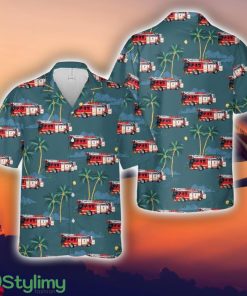 Jacksonville Fire and Rescue Department Aerial Ladders 3D Hawaiian Shirt Summer Time Holiday Gift For Men And Women Product Photo 1