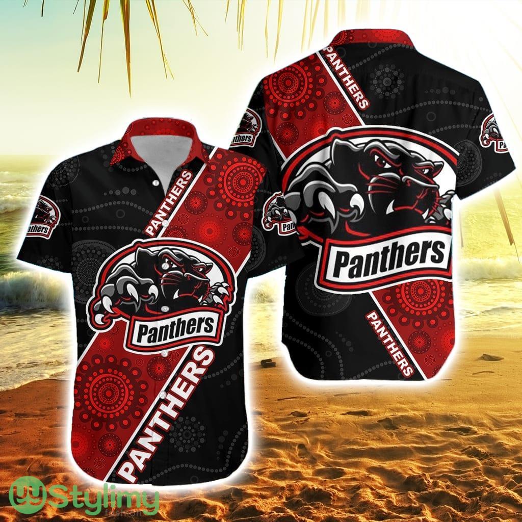 Kalgoorlie Railways Football Club Panthers Mix Aboriginal Hawaiian Shirt 1 Kalgoorlie Railways Football Club Panthers Mix Aboriginal Hawaiian Shirt Product Photo 1