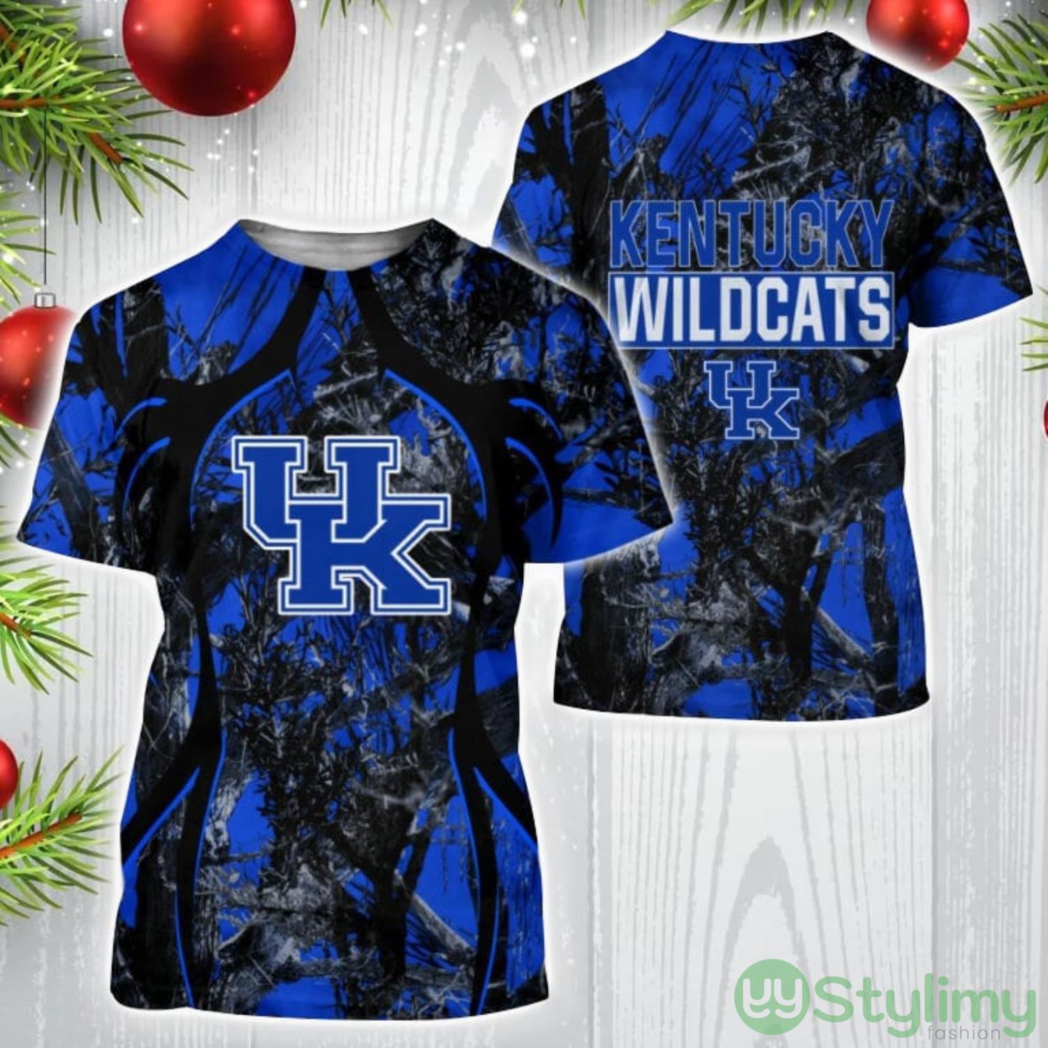 Kentucky Wildcats 3D T-Shirt Camo Hunting Perfect Gift For Fans 1 Kentucky Wildcats 3D T-Shirt Camo Hunting Perfect Gift For Fans Product Photo 1