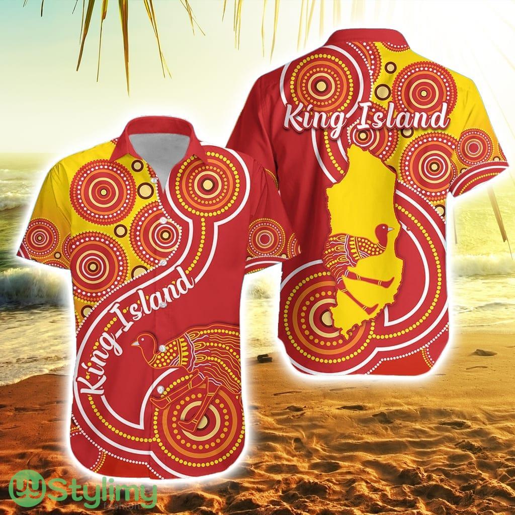 King Islands Hawaiian Shirt Emu Aboriginal Tasmania Australia 1 King Islands Hawaiian Shirt Emu Aboriginal Tasmania Australia Product Photo 1