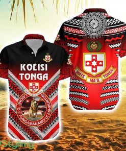 Kolisi Tonga Hawaiian Shirt Mate Maa Tonga Creative Style Lion Product Photo 1