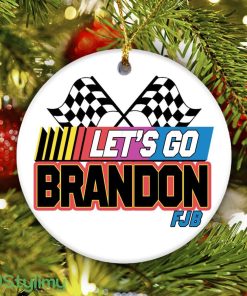 Lets Go Brandon Christmas Patriotic Gifts Ornament Product Photo 1