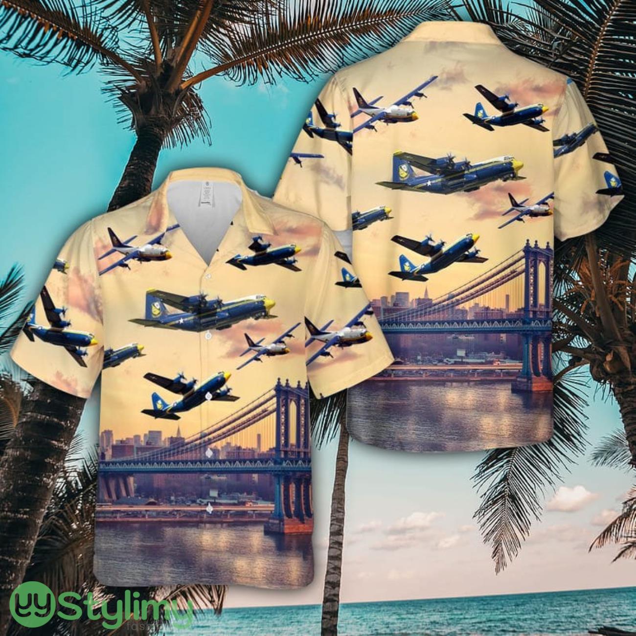 Lockheed C-130 Fat Albert Blue Angels Aloha Short Sleeve 3D Printed Hawaiian Shirt For Men And Women 2 Lockheed C-130 Fat Albert Blue Angels Aloha Short Sleeve 3D Printed Hawaiian Shirt For Men And Women Product Photo 1