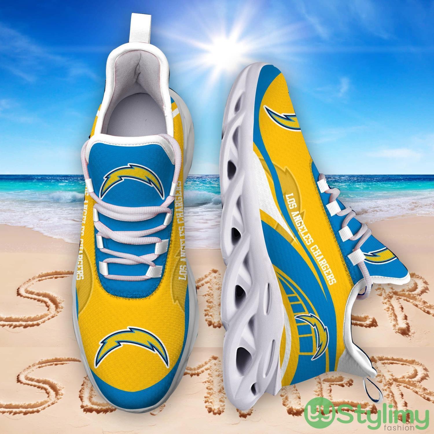 Los Angeles Chargers Sneakers Max Soul Sneakers Sport Gift For Men And Women 3 Los Angeles Chargers Sneakers Max Soul Sneakers Sport Gift For Men And Women - Los Angeles Chargers Sneakers Max Soul Trending Summer 51190_4