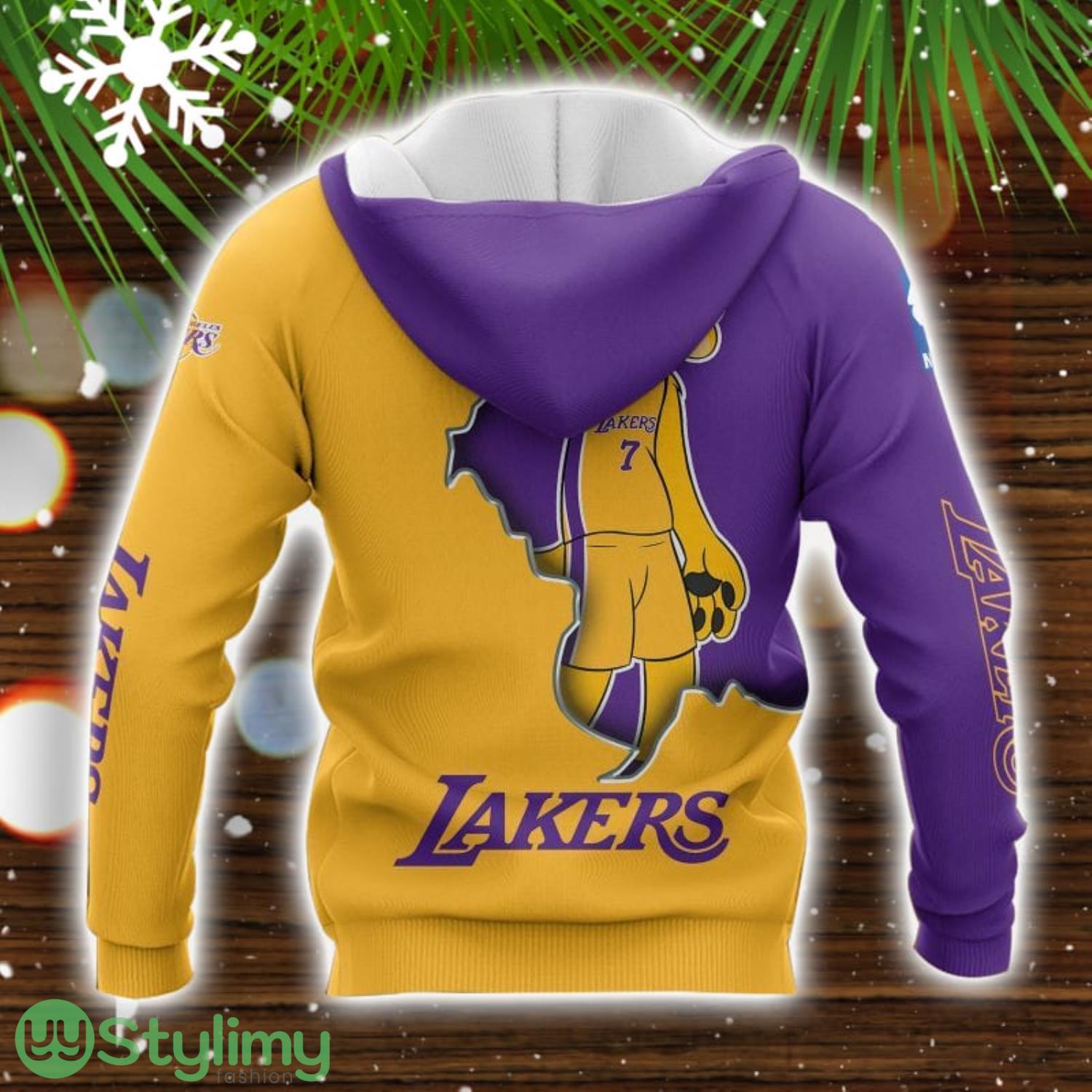 Los Angeles Lakers 3D All Over printed Hoodie For Men And Women 2 Los Angeles Lakers 3D All Over printed Hoodie For Men And Women Product Photo 2