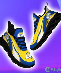 Los Angeles Rams Sneakers Max Soul Sneakers Sport Gift For Men And Women - Los Angeles Rams Sneakers Max Soul Trending Summer 51190_5