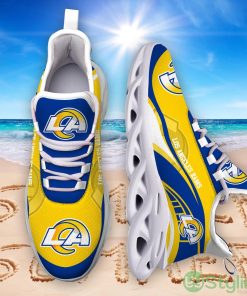Los Angeles Rams Sneakers Max Soul Sneakers Sport Gift For Men And Women - Los Angeles Rams Sneakers Max Soul Trending Summer 51190_4