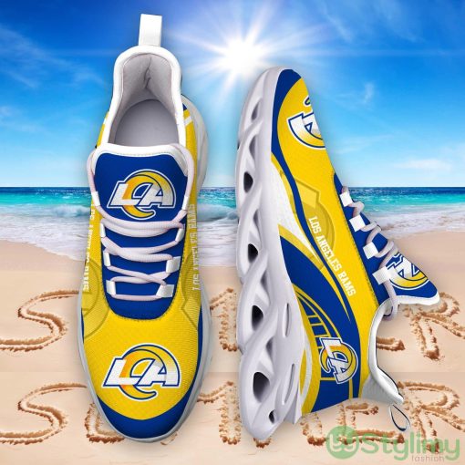 Los Angeles Rams Sneakers Max Soul Sneakers Sport Gift For Men And Women