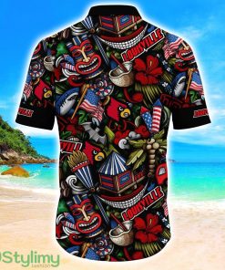 Louisville Cardinals NCAA2 Flower Hawaii Shirt Aloha Funny Pattern Summer Shirts Product Photo 3